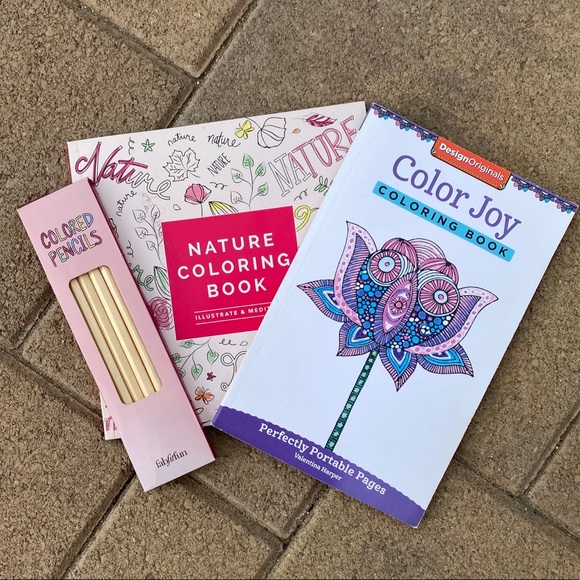 Other - NWOT Coloring Book Set
